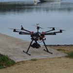 Drone tournage vidéo Aqua Bass Boat